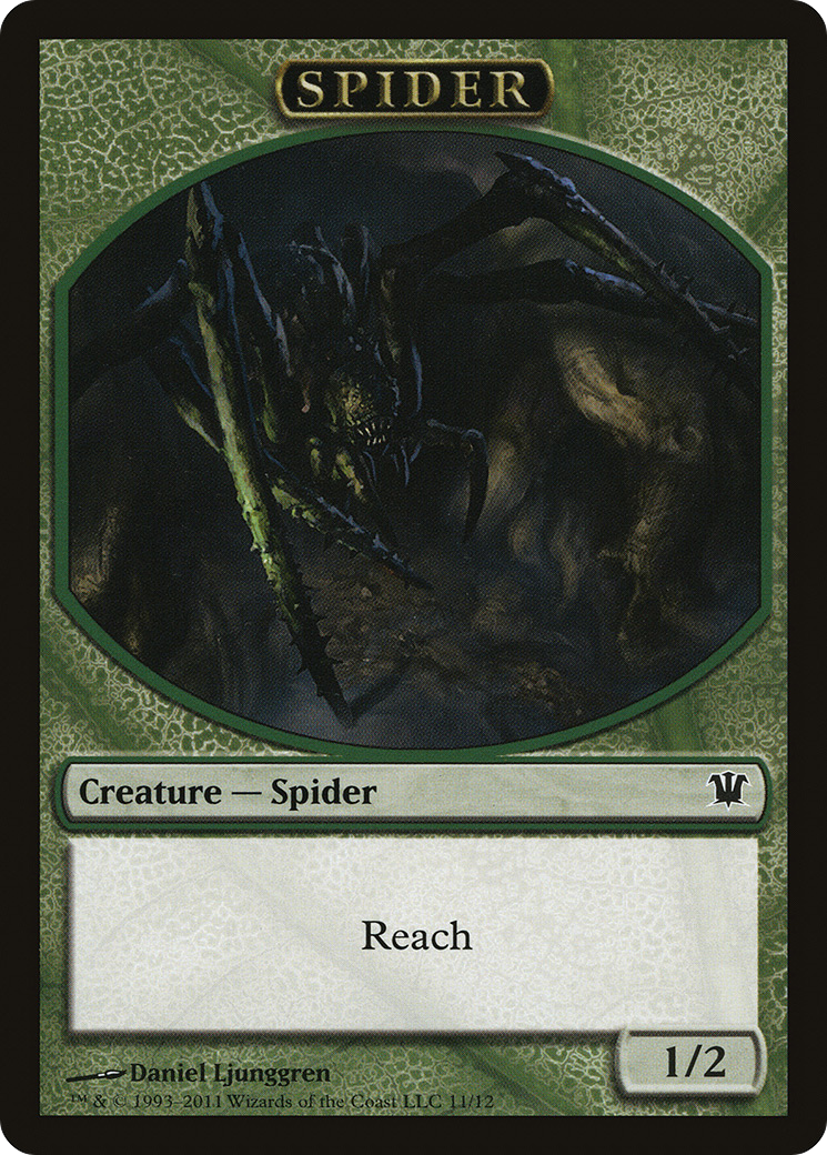Insect // Spider Double-Sided Token [Innistrad Remastered Tokens] | Game Grid - Logan