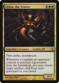 Glissa, the Traitor (Mirrodin Besieged) [Oversize Cards] | Game Grid - Logan