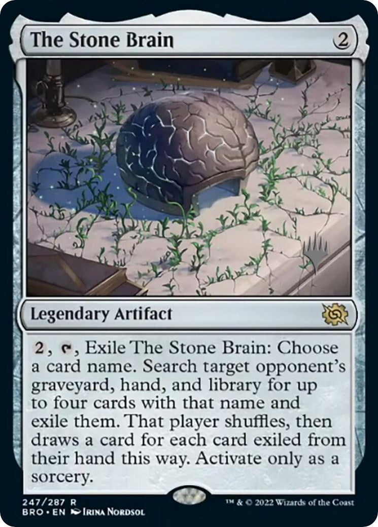 The Stone Brain (Promo Pack) [The Brothers' War Promos] | Game Grid - Logan