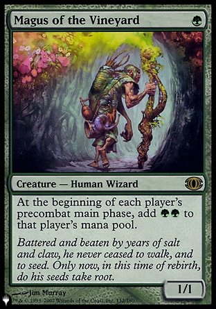 Magus of the Vineyard [The List] | Game Grid - Logan