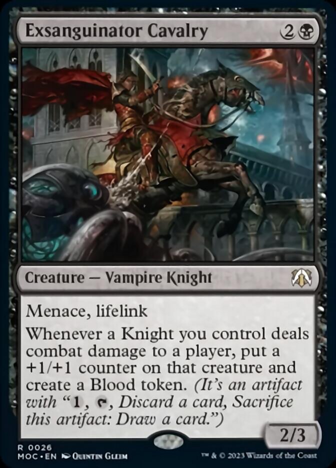 Exsanguinator Cavalry [March of the Machine Commander] | Game Grid - Logan