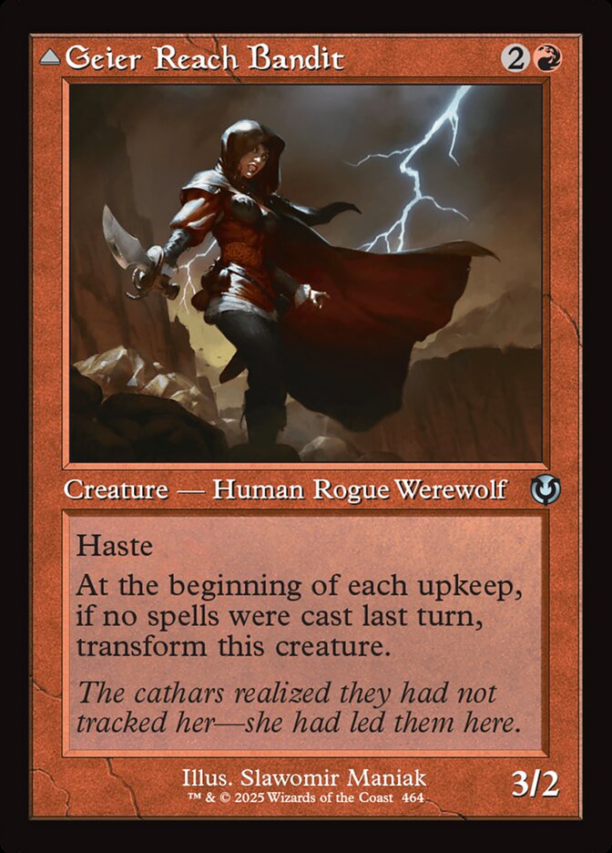 Geier Reach Bandit (Retro Frame) [Innistrad Remastered] | Game Grid - Logan