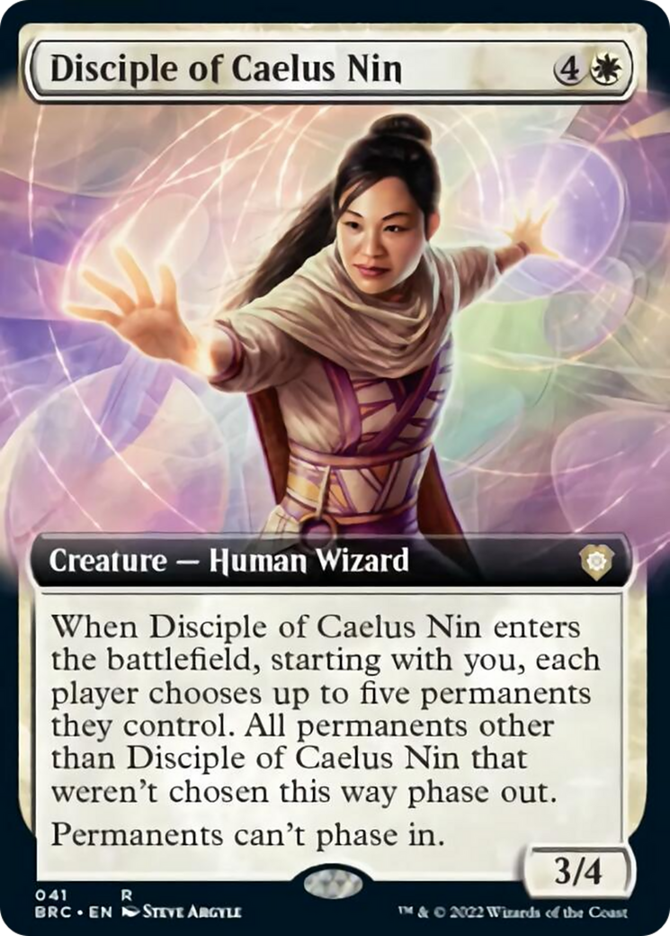 Disciple of Caelus Nin (Extended Art) [The Brothers' War Commander] | Game Grid - Logan