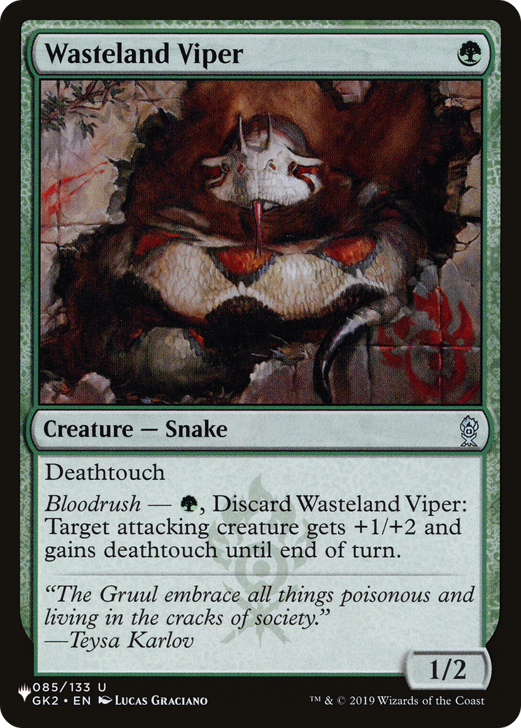 Wasteland Viper [The List Reprints] | Game Grid - Logan