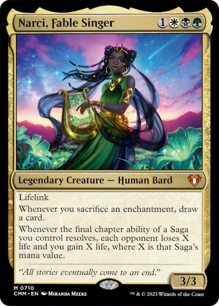 Narci, Fable Singer [Commander Masters] | Game Grid - Logan