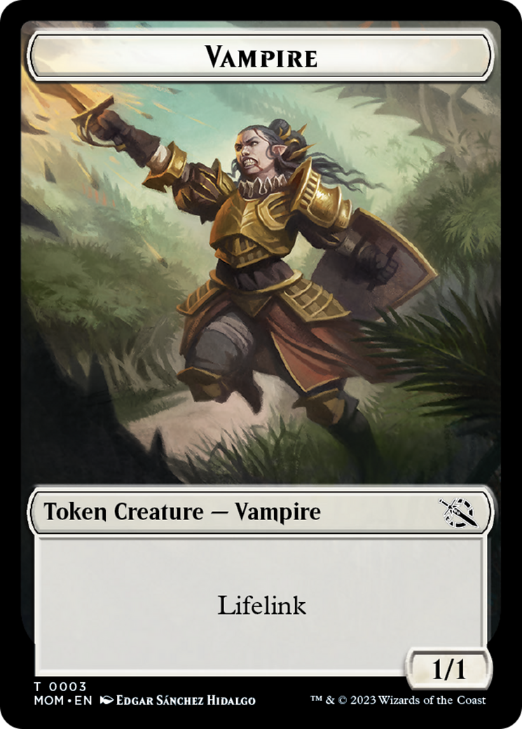 Vampire Token [March of the Machine Tokens] | Game Grid - Logan