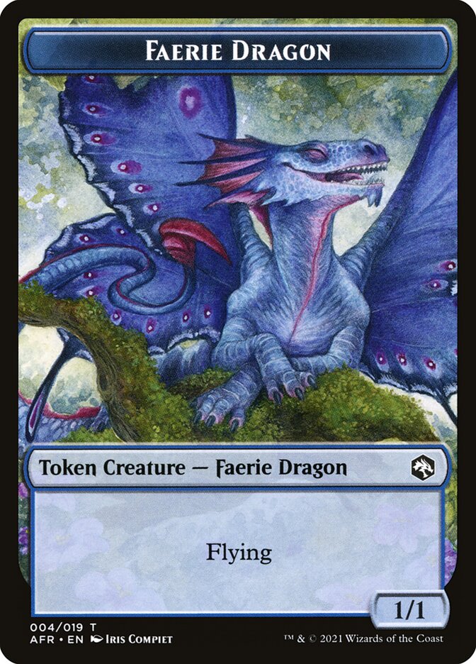 Faerie Dragon Token [Dungeons & Dragons: Adventures in the Forgotten Realms Tokens] | Game Grid - Logan