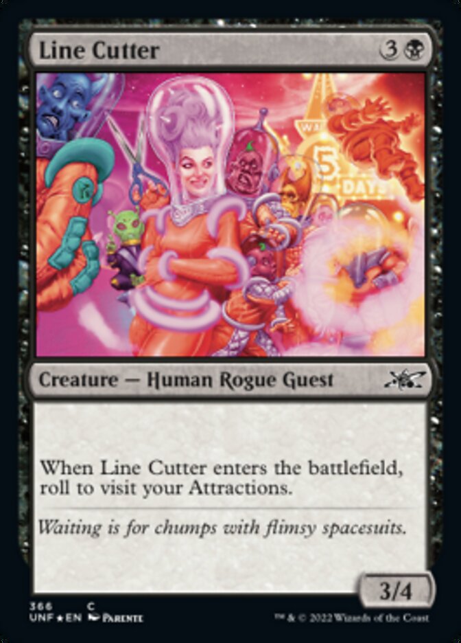 Line Cutter (Galaxy Foil) [Unfinity] | Game Grid - Logan