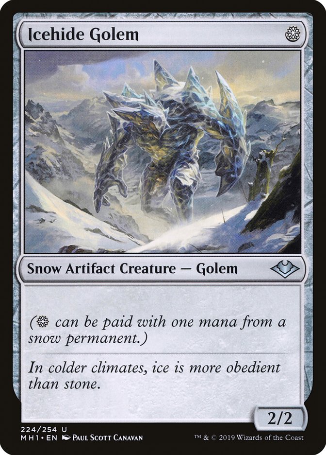 Icehide Golem [Modern Horizons] | Game Grid - Logan