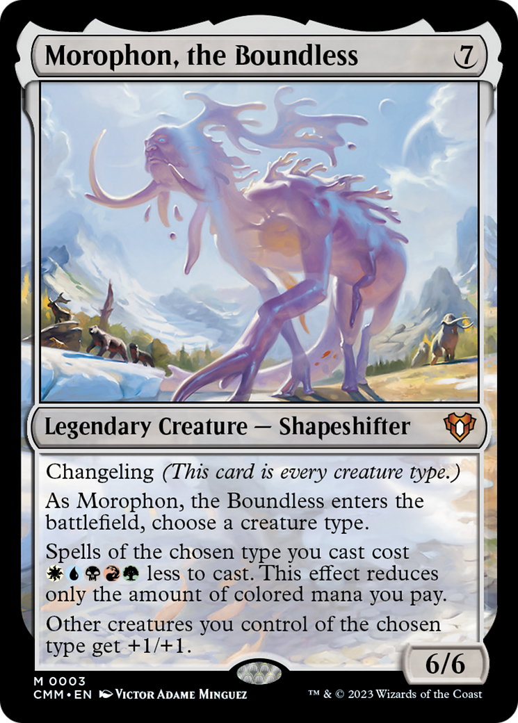 Morophon, the Boundless [Commander Masters] | Game Grid - Logan