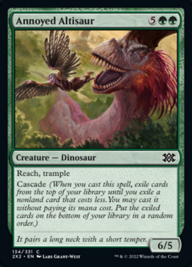 Annoyed Altisaur [Double Masters 2022] | Game Grid - Logan