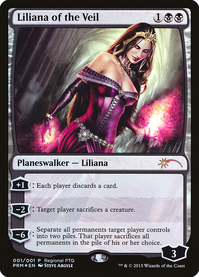 Liliana of the Veil (Regional PTQ) [Pro Tour Promos] | Game Grid - Logan