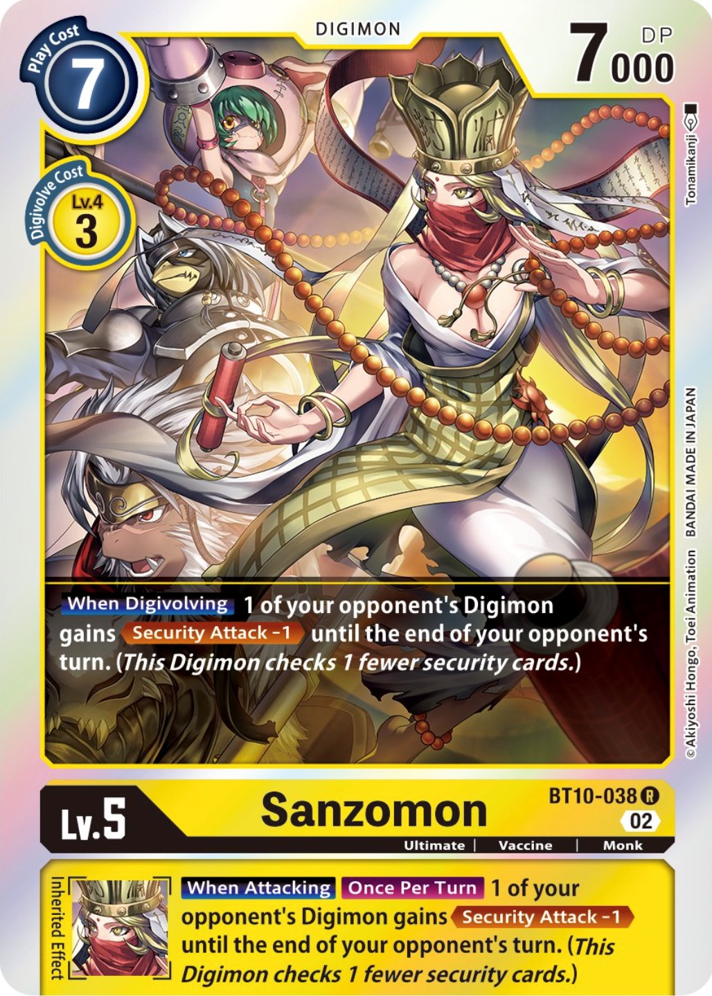Sanzomon [BT10-038] [Xros Encounter] | Game Grid - Logan