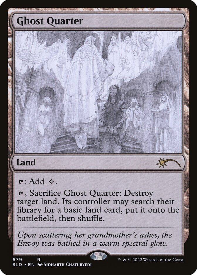 Ghost Quarter (Sketch) [Secret Lair Drop Promos] | Game Grid - Logan
