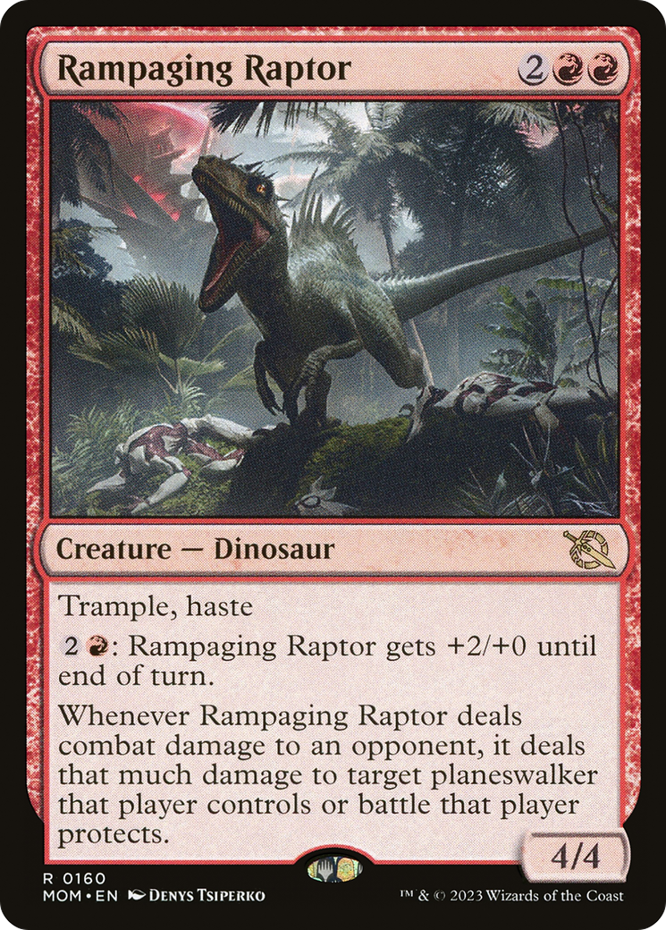 Rampaging Raptor [March of the Machine] | Game Grid - Logan