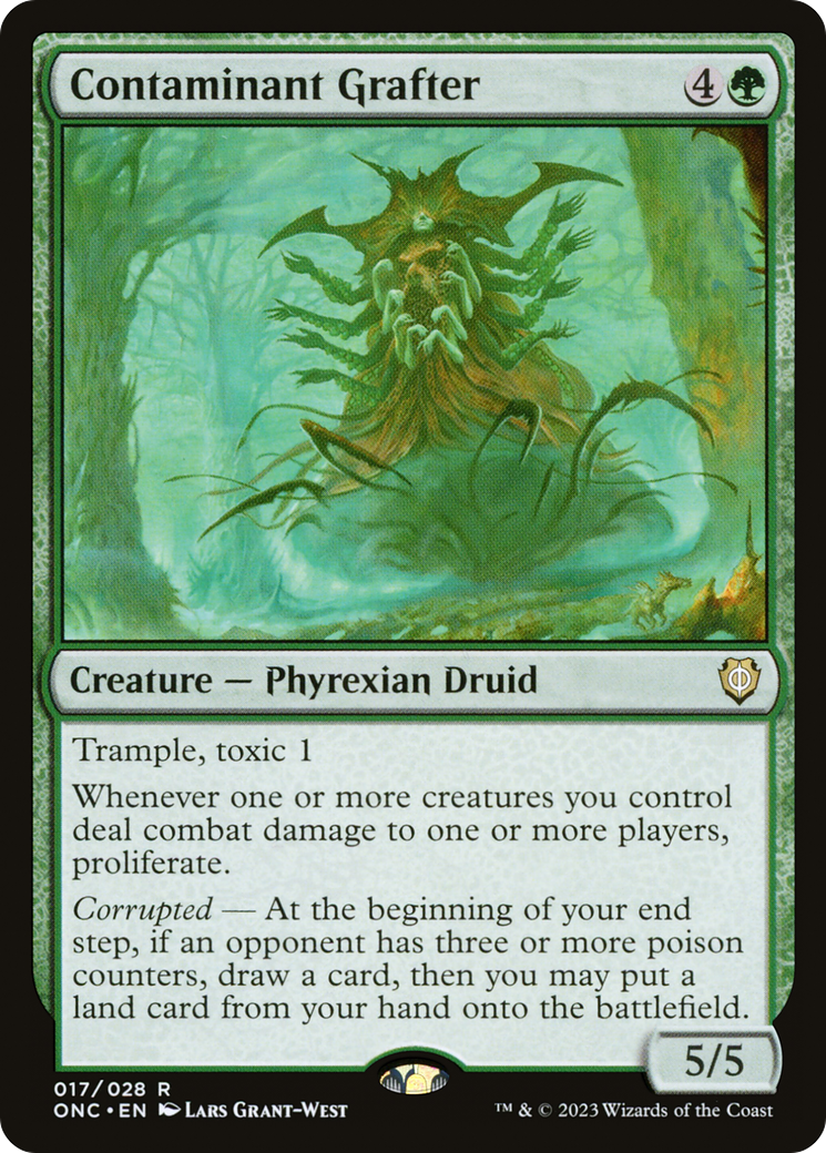 Contaminant Grafter [Phyrexia: All Will Be One Commander] | Game Grid - Logan