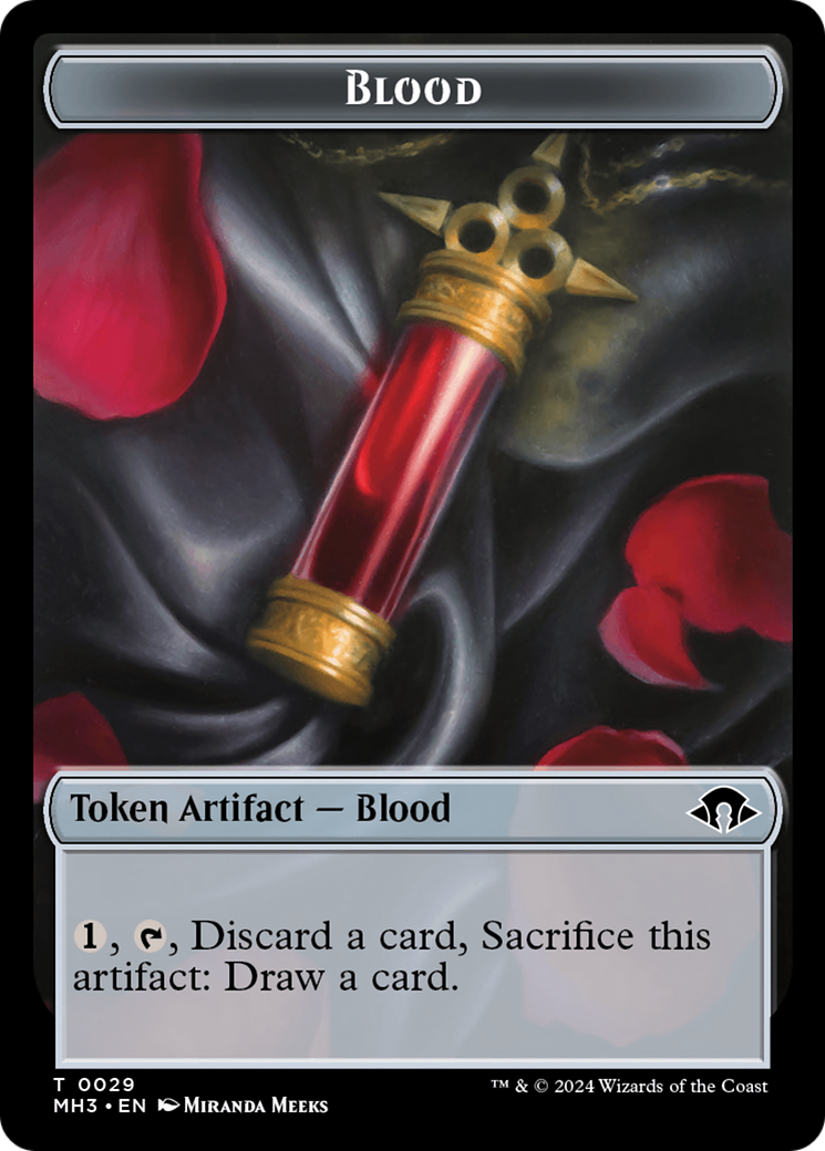Blood // Energy Reserve Double-Sided Token [Modern Horizons 3 Tokens] | Game Grid - Logan