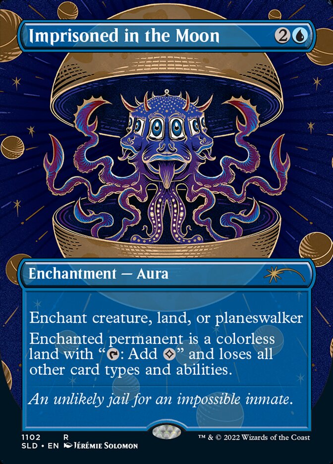 Imprisoned in the Moon (Borderless) [Secret Lair Drop Series] | Game Grid - Logan