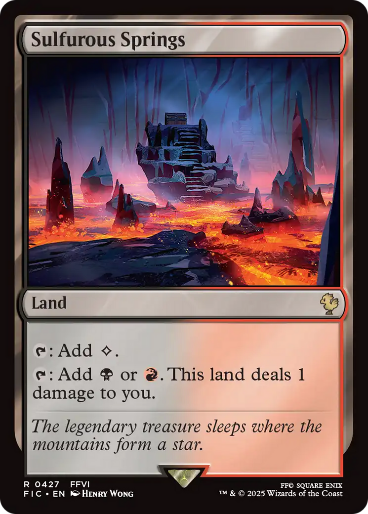 Sulfurous Springs [FINAL FANTASY Commander] | Game Grid - Logan