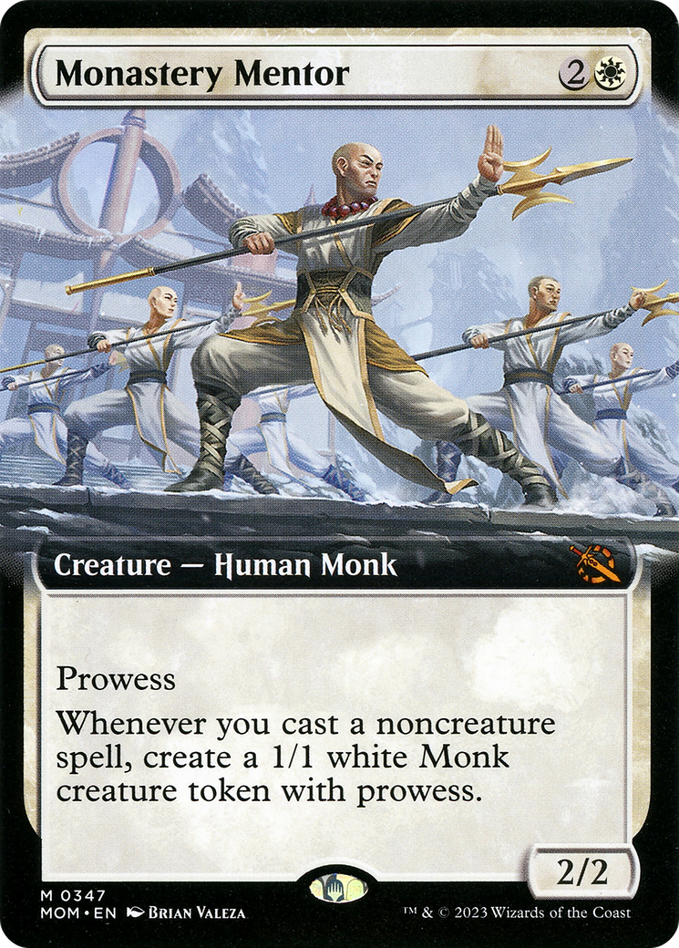 Monastery Mentor (Extended Art) [March of the Machine] | Game Grid - Logan