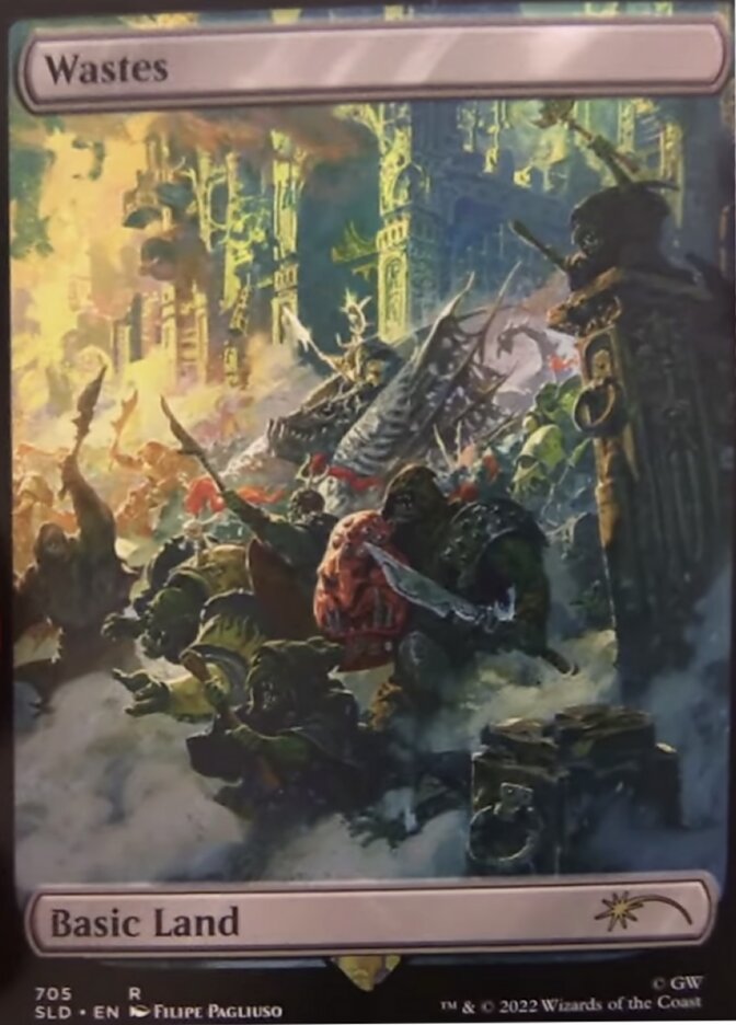 Wastes (705) (Extended Art) [Secret Lair Drop Promos] | Game Grid - Logan