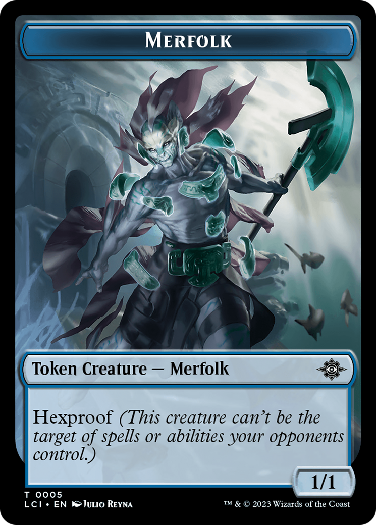 Merfolk Token [The Lost Caverns of Ixalan Tokens] | Game Grid - Logan