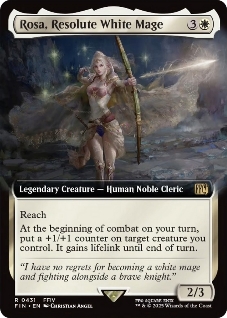 Rosa, Resolute White Mage (Extended Art) [FINAL FANTASY] | Game Grid - Logan