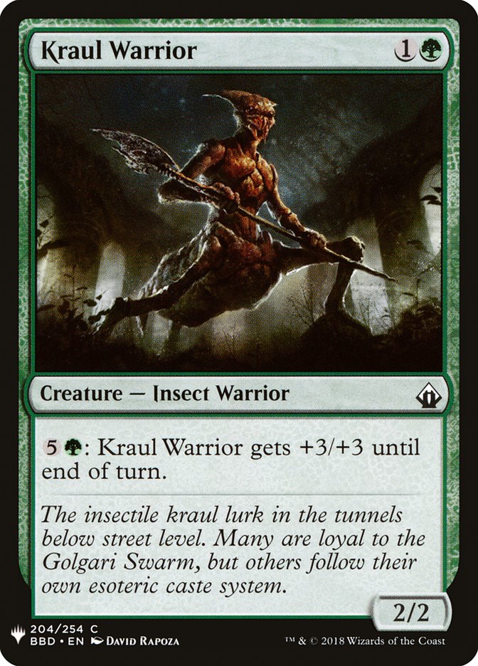 Kraul Warrior [Mystery Booster] | Game Grid - Logan