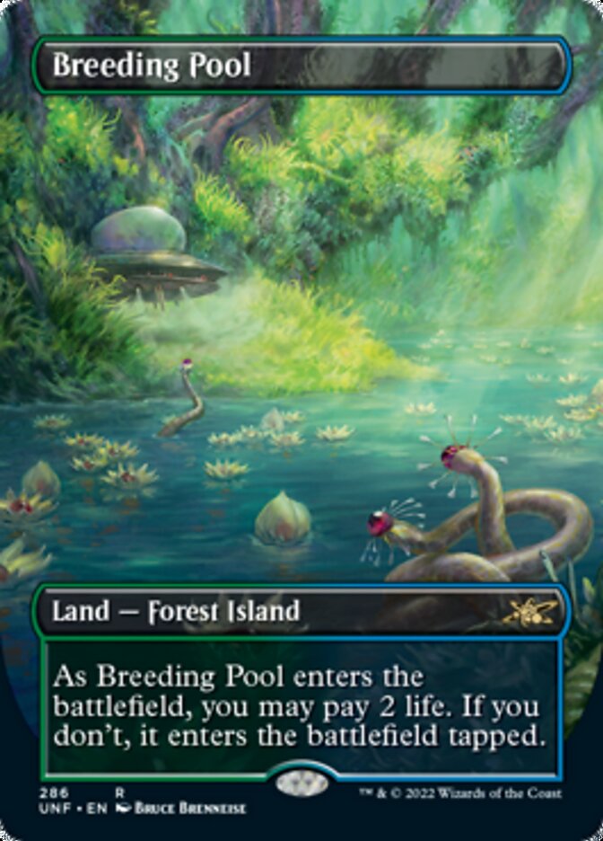 Breeding Pool (Borderless) [Unfinity] | Game Grid - Logan