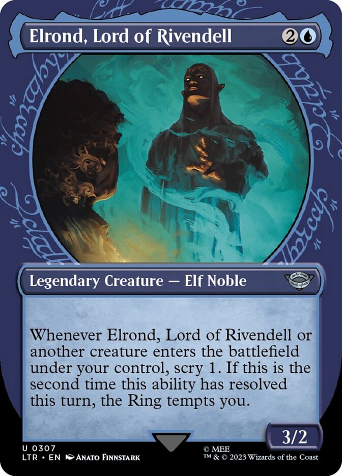 Elrond, Lord of Rivendell (Showcase Ring Frame) [The Lord of the Rings: Tales of Middle-Earth] | Game Grid - Logan