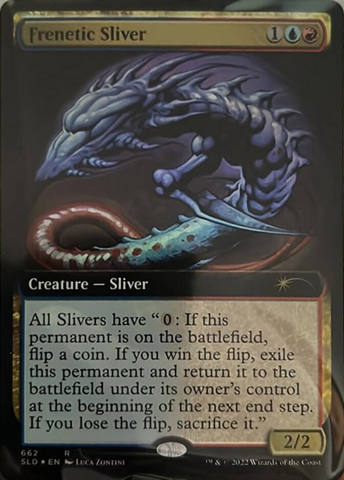 Frenetic Sliver (Extended Art) [Secret Lair Drop Promos] | Game Grid - Logan