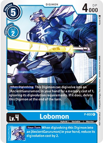 Lobomon [P-030] (Revision Pack 2021) [Promotional Cards] | Game Grid - Logan