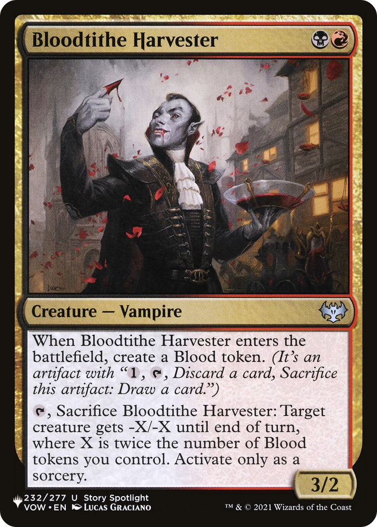 Bloodtithe Harvester [The List Reprints] | Game Grid - Logan