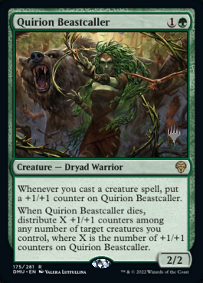 Quirion Beastcaller (Promo Pack) [Dominaria United Promos] | Game Grid - Logan