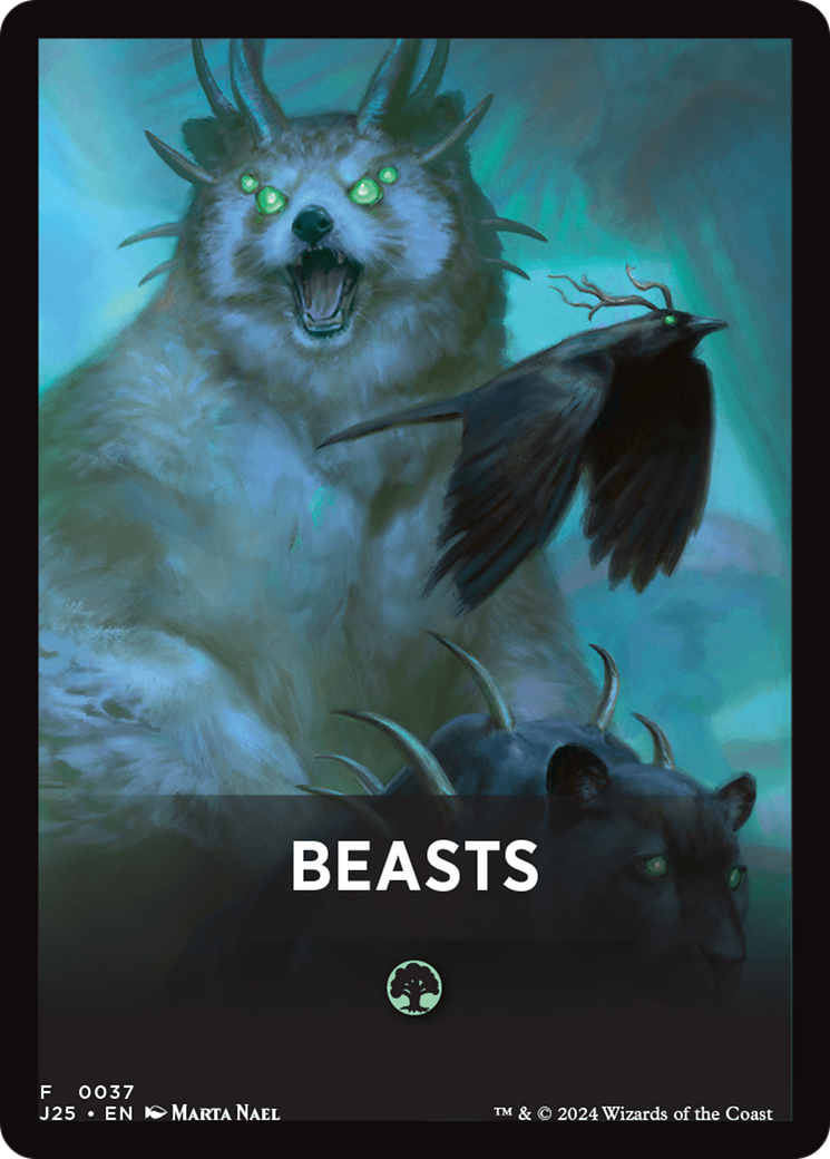 Beasts Theme Card [Foundations Jumpstart Front Cards] | Game Grid - Logan