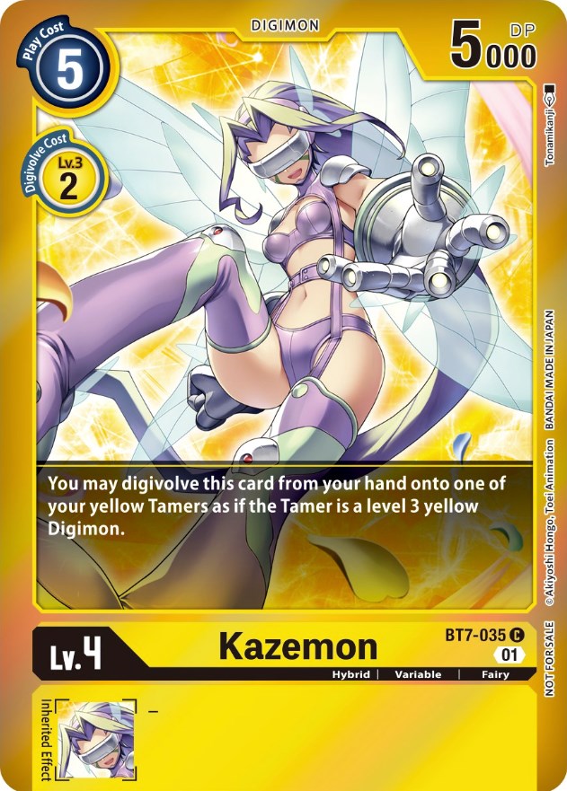 Kazemon [BT7-035] (Event Pack 3) [Next Adventure Promos] | Game Grid - Logan