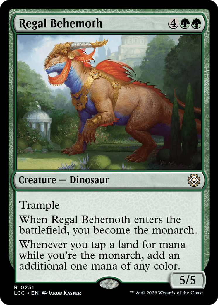 Regal Behemoth [The Lost Caverns of Ixalan Commander] | Game Grid - Logan