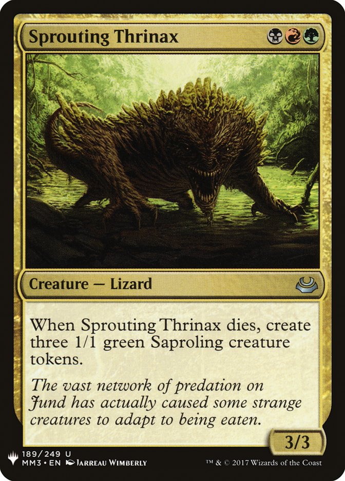 Sprouting Thrinax [Mystery Booster] | Game Grid - Logan