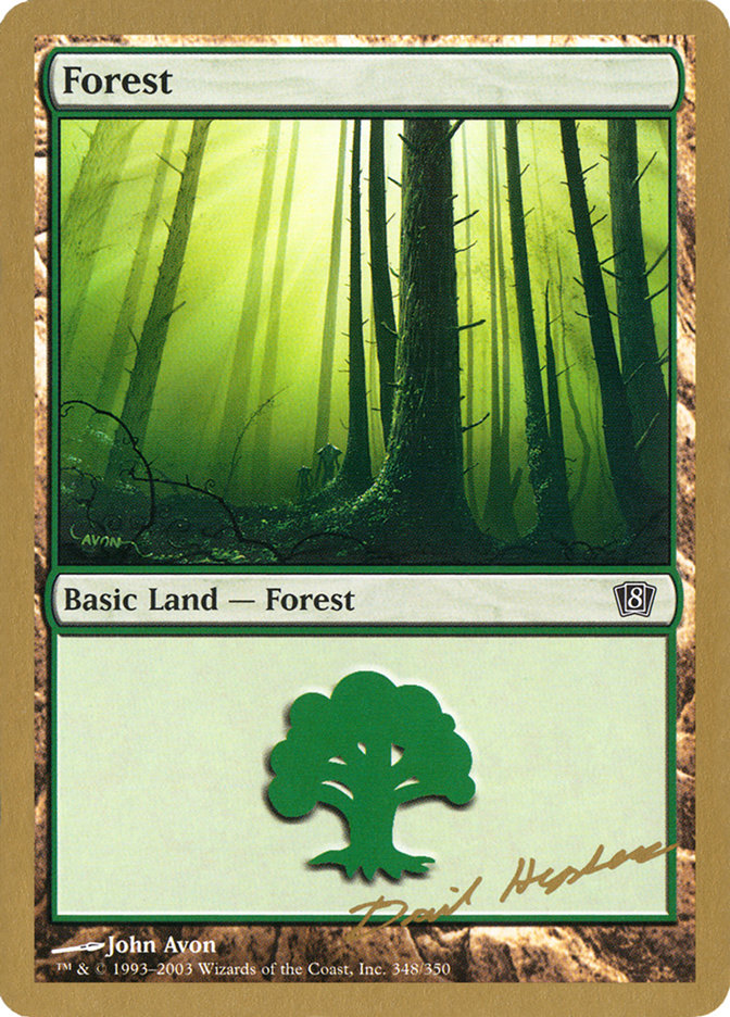 Forest (dh348) (Dave Humpherys) [World Championship Decks 2003] | Game Grid - Logan