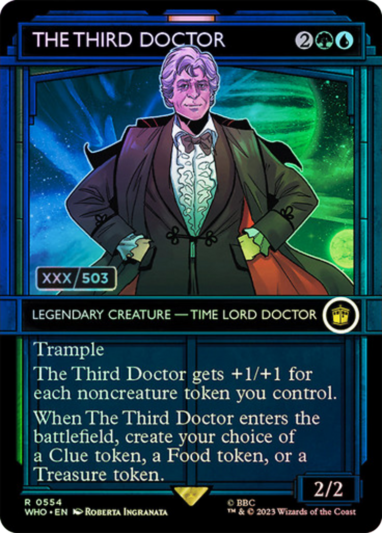 The Third Doctor (Serial Numbered) [Doctor Who] | Game Grid - Logan