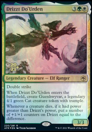 Drizzt Do'Urden [Dungeons & Dragons: Adventures in the Forgotten Realms Prerelease Promos] | Game Grid - Logan