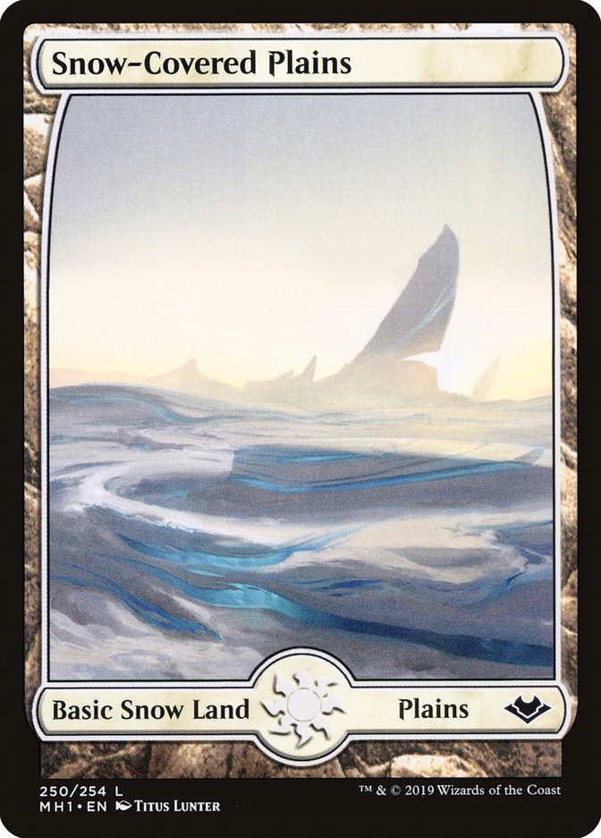 Snow-Covered Plains [Modern Horizons] | Game Grid - Logan