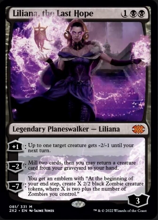 Liliana, the Last Hope [Double Masters 2022] | Game Grid - Logan