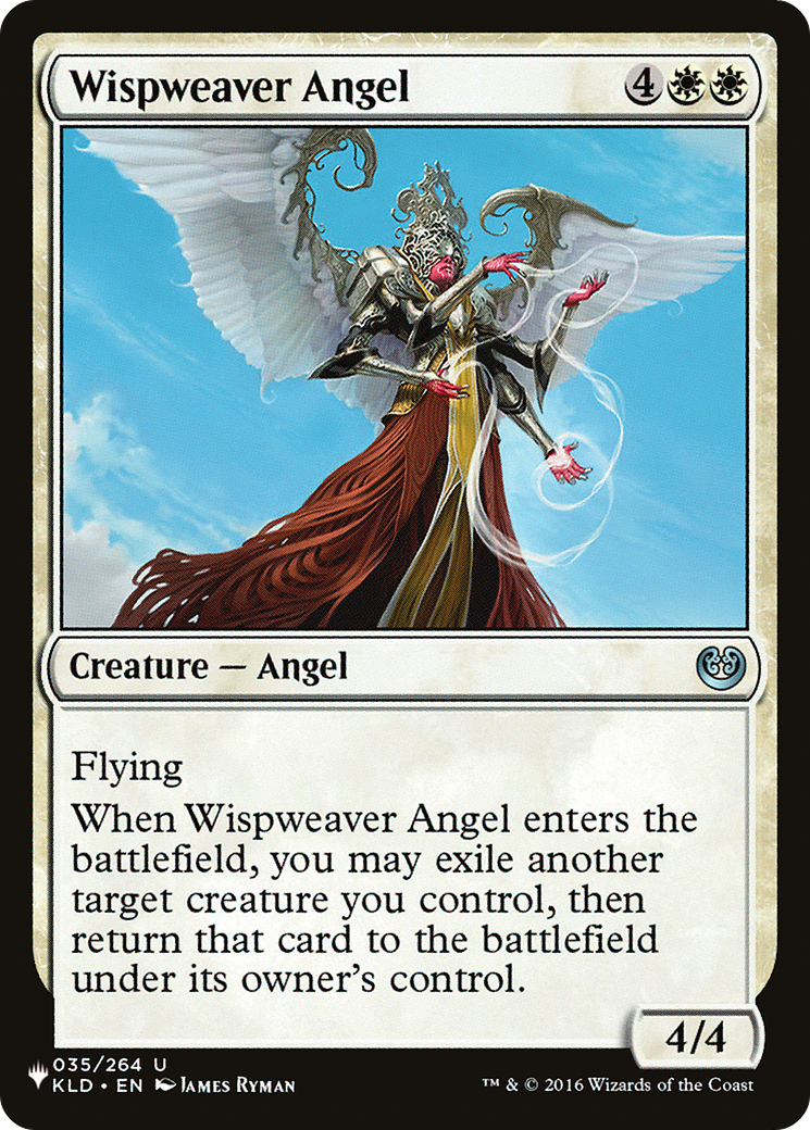 Wispweaver Angel [The List Reprints] | Game Grid - Logan