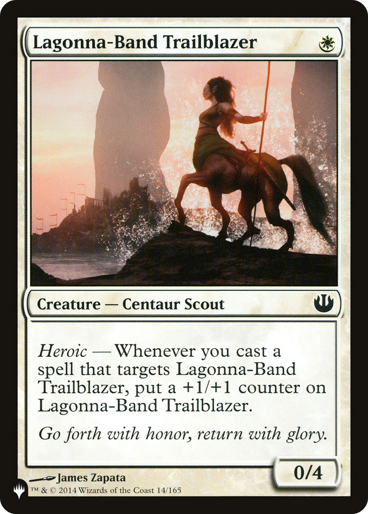 Lagonna-Band Trailblazer [The List Reprints] | Game Grid - Logan