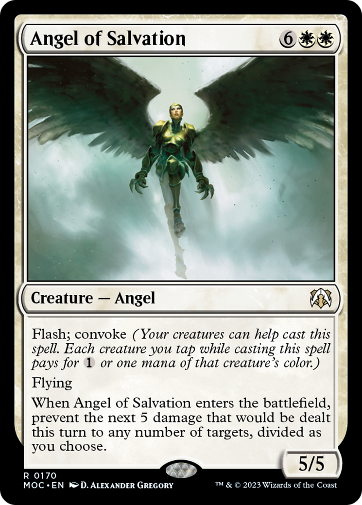 Angel of Salvation [March of the Machine Commander] | Game Grid - Logan