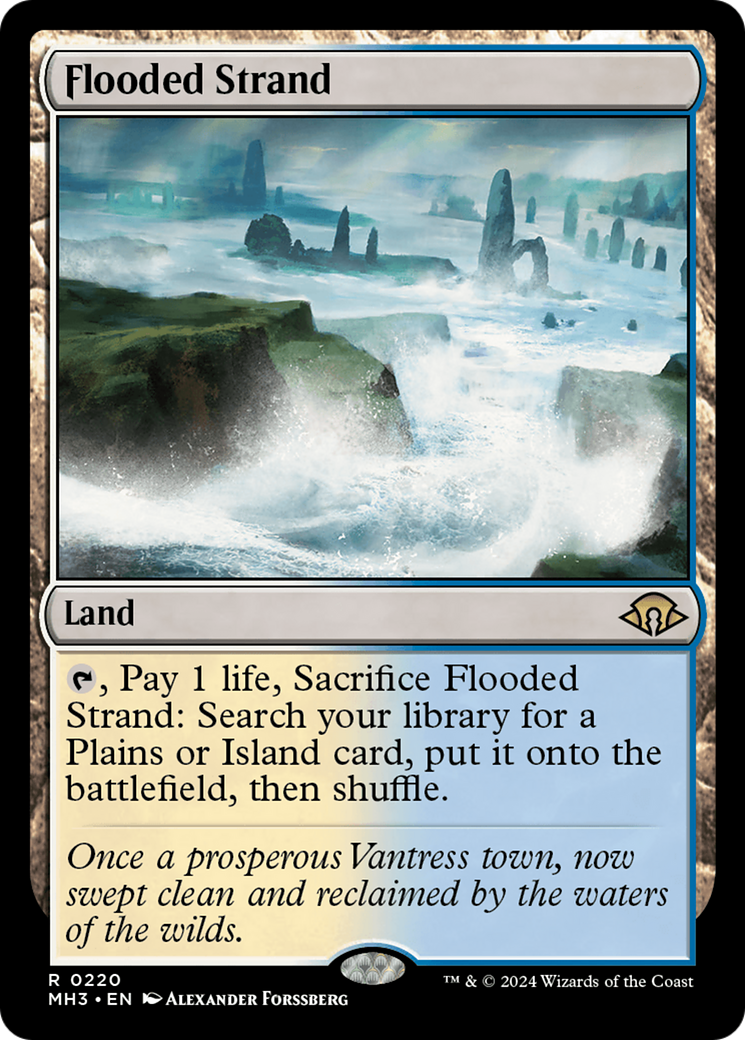 Flooded Strand [Modern Horizons 3] | Game Grid - Logan