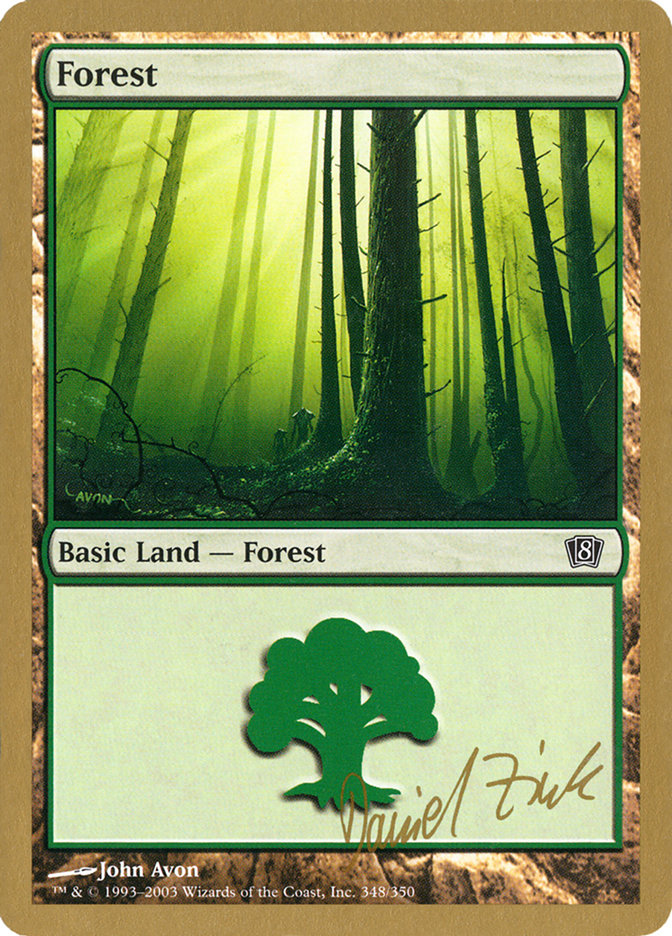 Forest (dz348) (Daniel Zink) [World Championship Decks 2003] | Game Grid - Logan