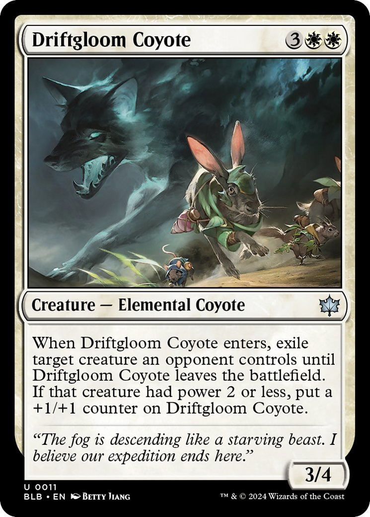 Driftgloom Coyote [Bloomburrow] | Game Grid - Logan