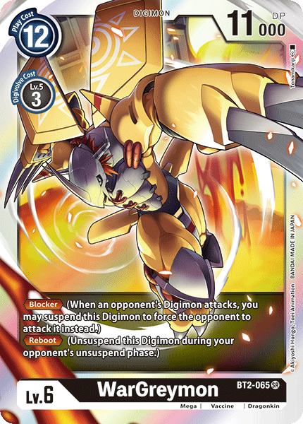 WarGreymon [BT2-065] [Release Special Booster Ver.1.0] | Game Grid - Logan